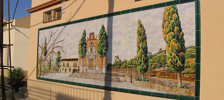 Mural de Cerámica Ermita